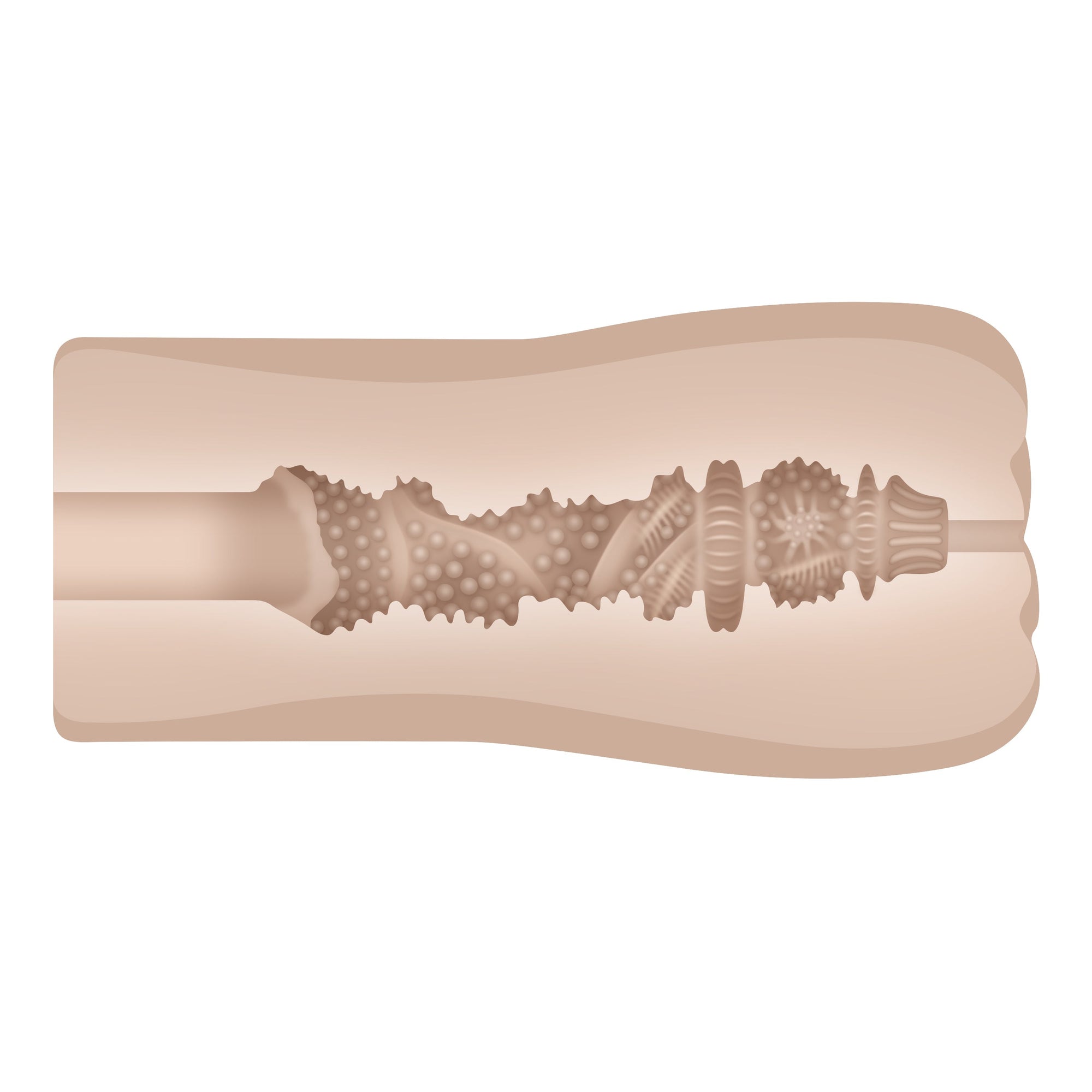 Zero Tolerance - Tight Lipped Sucking Stroker Masturbator - Masturbator Vagina (Vibration) Rechargeable