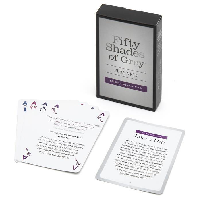 Fifty Shades of Grey - Play Nice Talk Dirty Inspiration Card Game