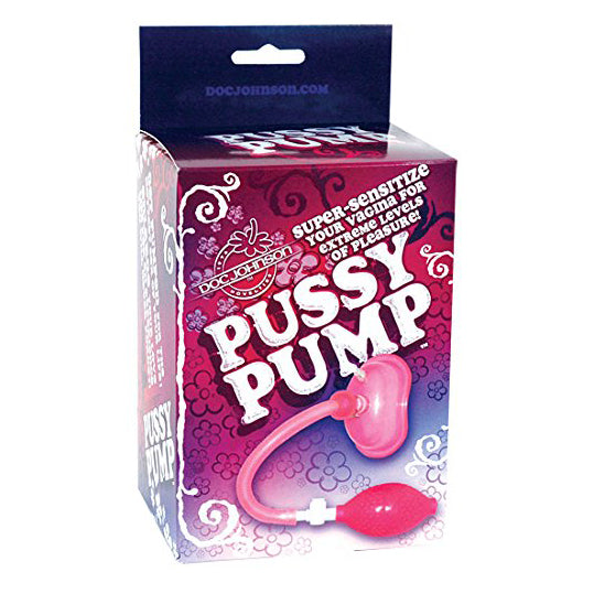 Doc Johnson - Pussy Pump (Pink) Clitoral Pump (Non Vibration) Durio Asia