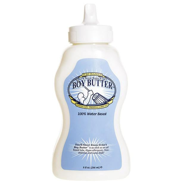 Boy Butter - H2O Based Lubricant Squeeze Bottle 9 oz Lube (Water Based) Durio Asia