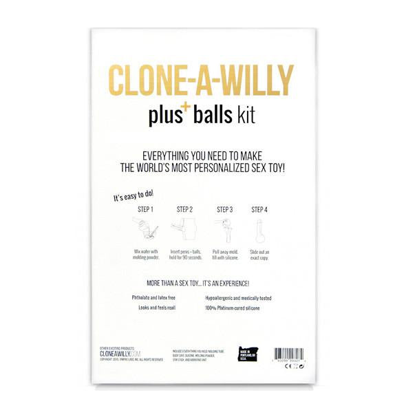 Clone A Willy - Penis plus Balls Molding Kit - PleasureHobby