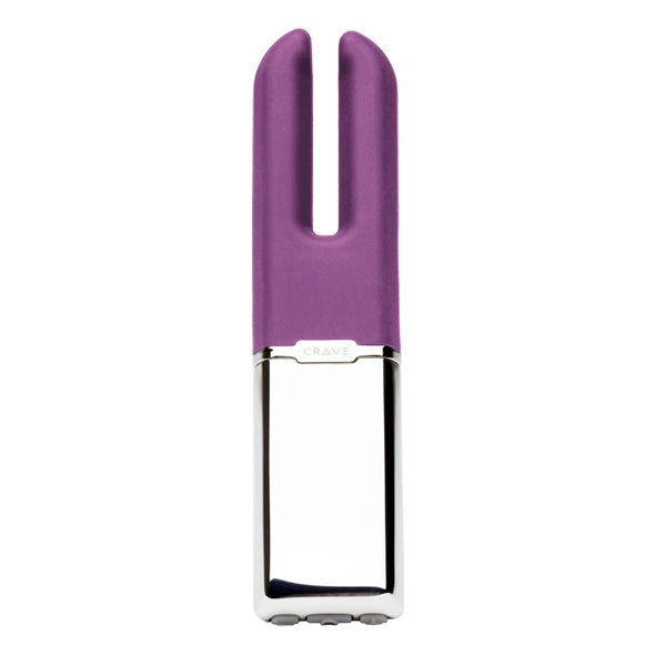Crave - Duet Vibrator (Purple) Discreet Toys Durio Asia