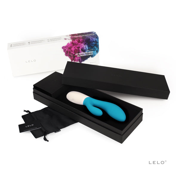 LELO - Ina Wave Rabbit Vibrator (Ocean Blue)