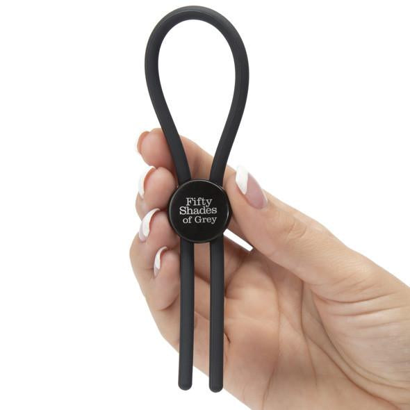 Fifty Shades of Grey - Again and Again Adjustable Cock Ring - PleasureHobby