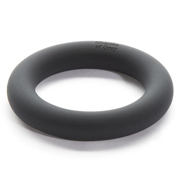 Fifty Shades of Grey - A Perfect O Silicone Cock Ring - PleasureHobby Singapore