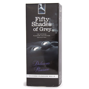 Fifty Shades of Grey - Delicious Pleasure Silicone Ben Wa Balls Kegel Balls (Non Vibration) Durio Asia