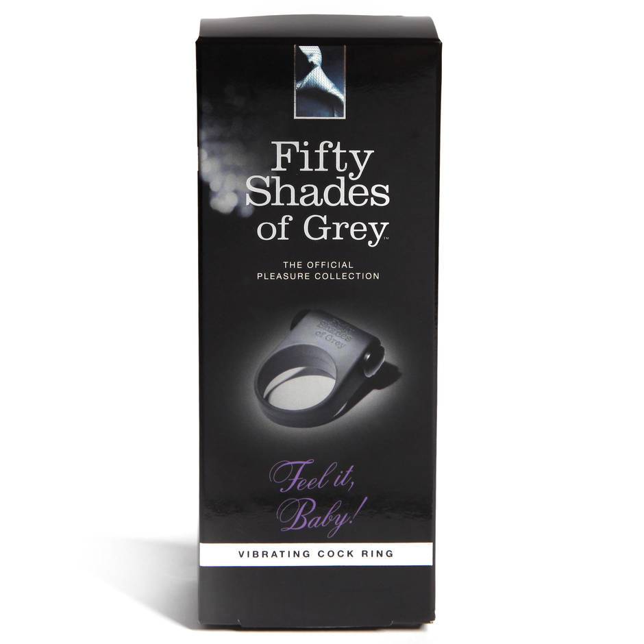 Fifty Shades of Grey - Feel It, Baby! Vibrating Cock Ring Silicone Cock Ring (Vibration) Non Rechargeable Durio Asia
