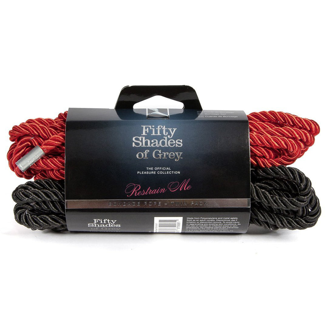 Fifty Shades of Grey - Restrain Me Bondage Rope Twin Pack Rope Durio Asia