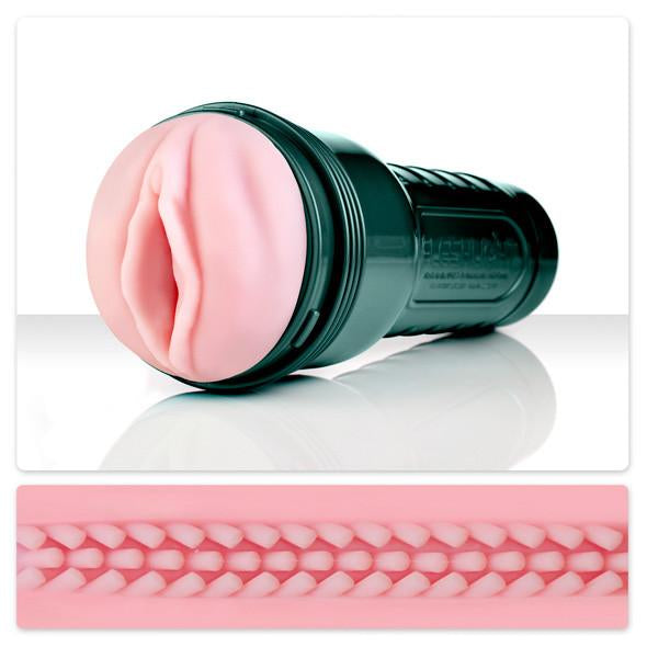Fleshlight - Vibro Pink Lady Touch Vibrating Masturbator Masturbator Vagina (Vibration) Non Rechargeable Durio Asia
