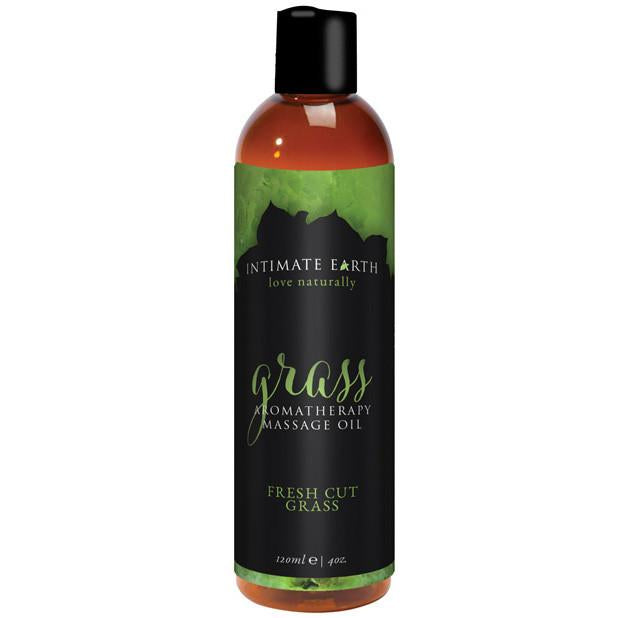 Intimate Earth - Grass Massage Oil 120 ml (Fresh Cut Grass) Massage Oil Durio Asia