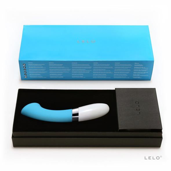 LELO - Gigi 2 G-Spot Vibrator (Turquoise Blue) - PleasureHobby