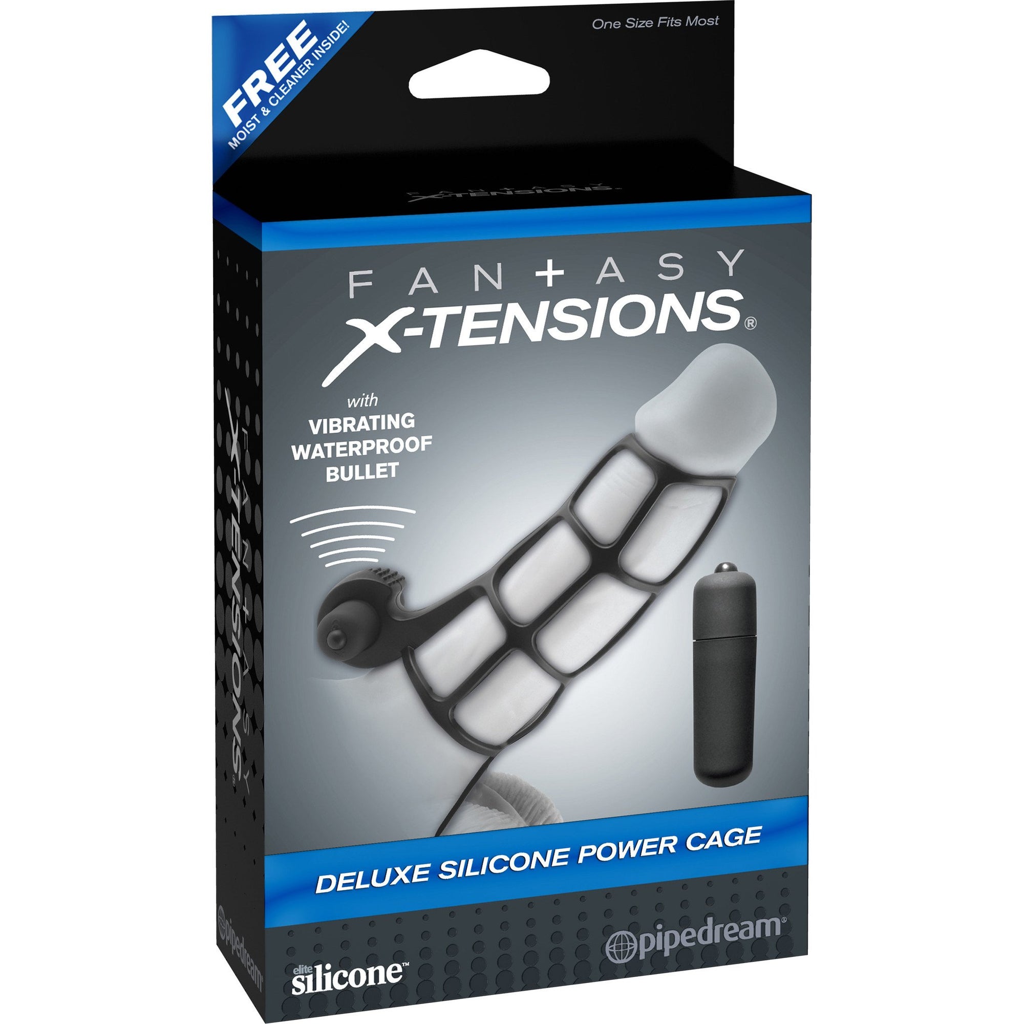 Pipedream - Fantasy X-tensions Deluxe Silicone Power Cage - PleasureHobby