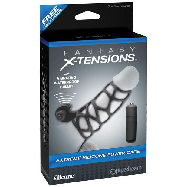 Pipedream - Fantasy X-tensions Extreme Silicone Power Cage - PleasureHobby