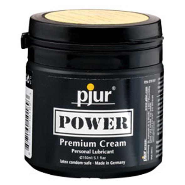 Pjur - Power Premium Cream Silicone Based Lubricant 150ml - PleasureHobby Singapore