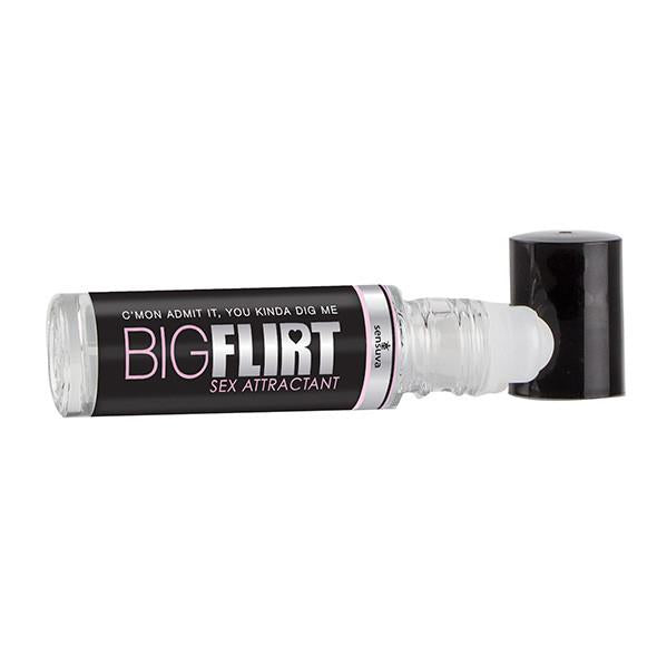 Sensuva - Big Flirt Sex Attractant Pheromone Roll On 10 ml - PleasureHobby