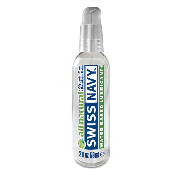 Swiss Navy - All Natural Water Based Lubricant 60 ml - PleasureHobby