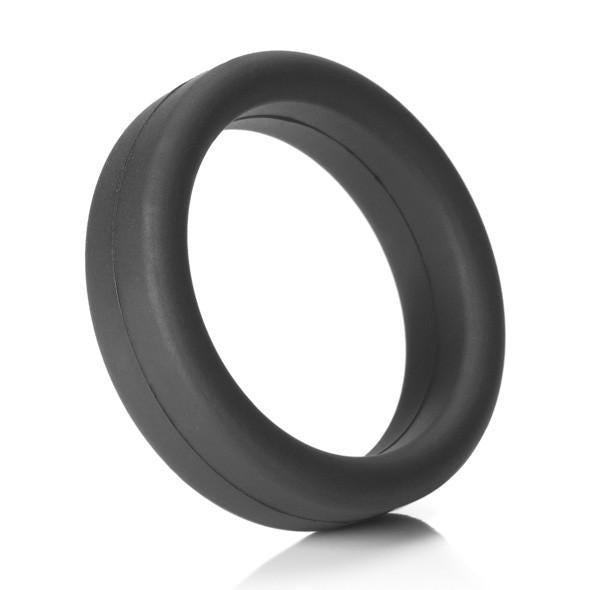 Tantus - Super Soft C-Ring (Black) - PleasureHobby