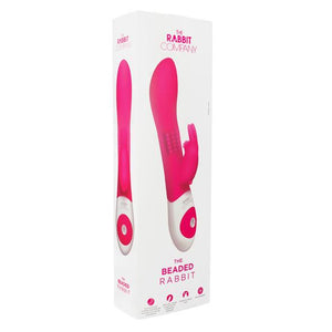 The Rabbit Company - The Beaded Rabbit Vibrator (Pink) - PleasureHobby