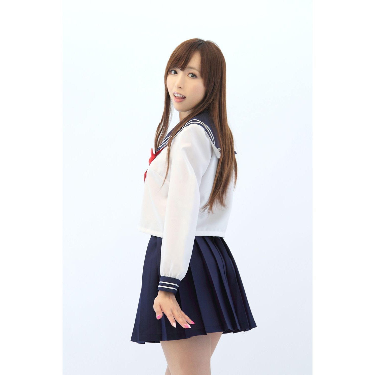 A&T - AKIBA Innocent Long Sleeve Sailor Costume Suit (Multi Colour) Costumes