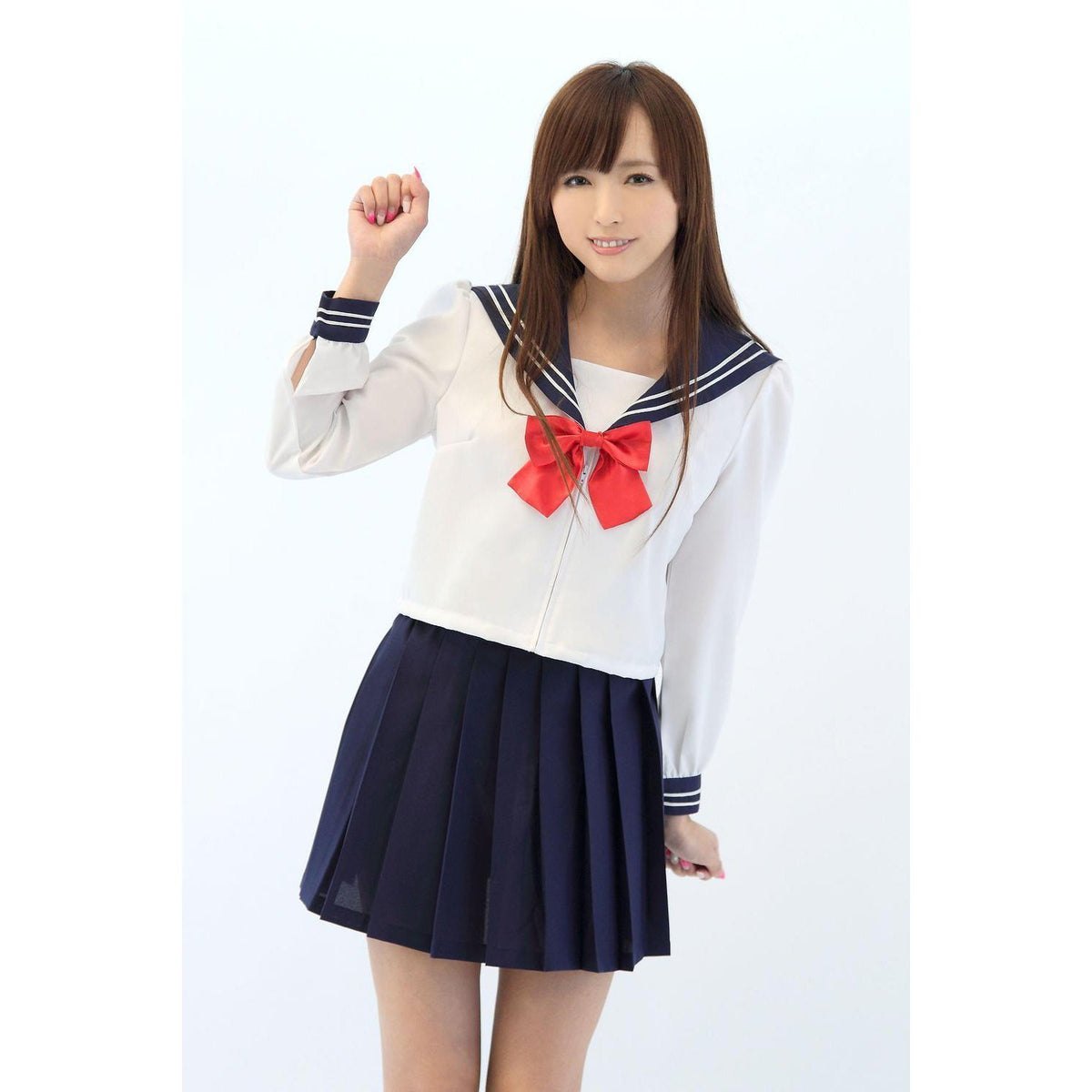 A&amp;T - AKIBA Innocent Long Sleeve Sailor Costume Suit (Multi Colour) Costumes Durio Asia