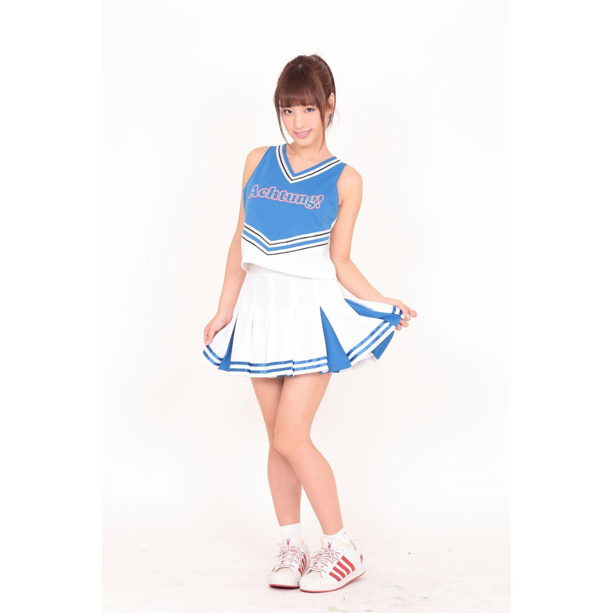 A&amp;T - Blue Planet Cheerleader Costume (Multi Colour) Costumes Durio Asia