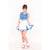 A&T - Blue Planet Cheerleader Costume (Multi Colour) Costumes Durio Asia