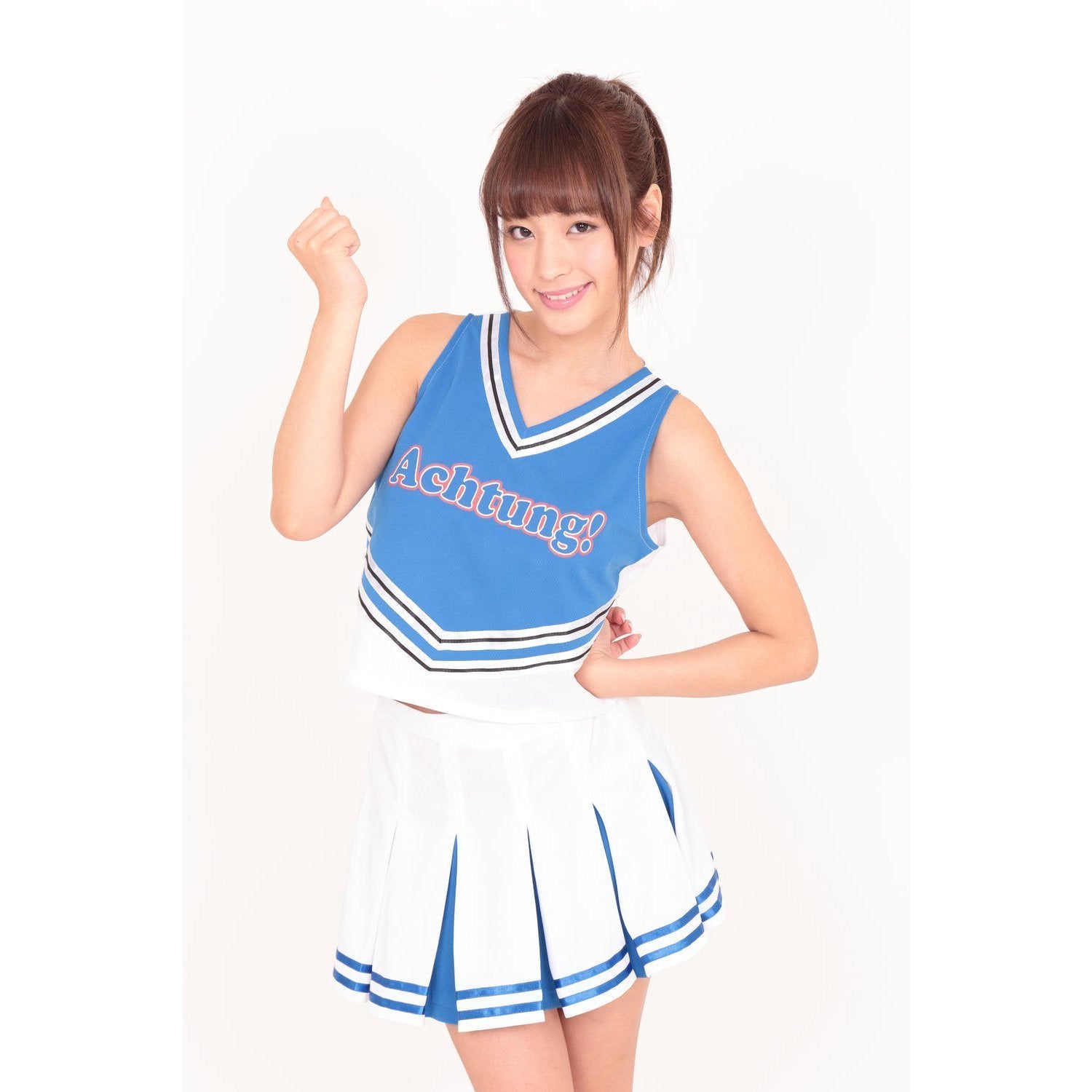 A&T - Blue Planet Cheerleader Costume (Multi Colour) Costumes