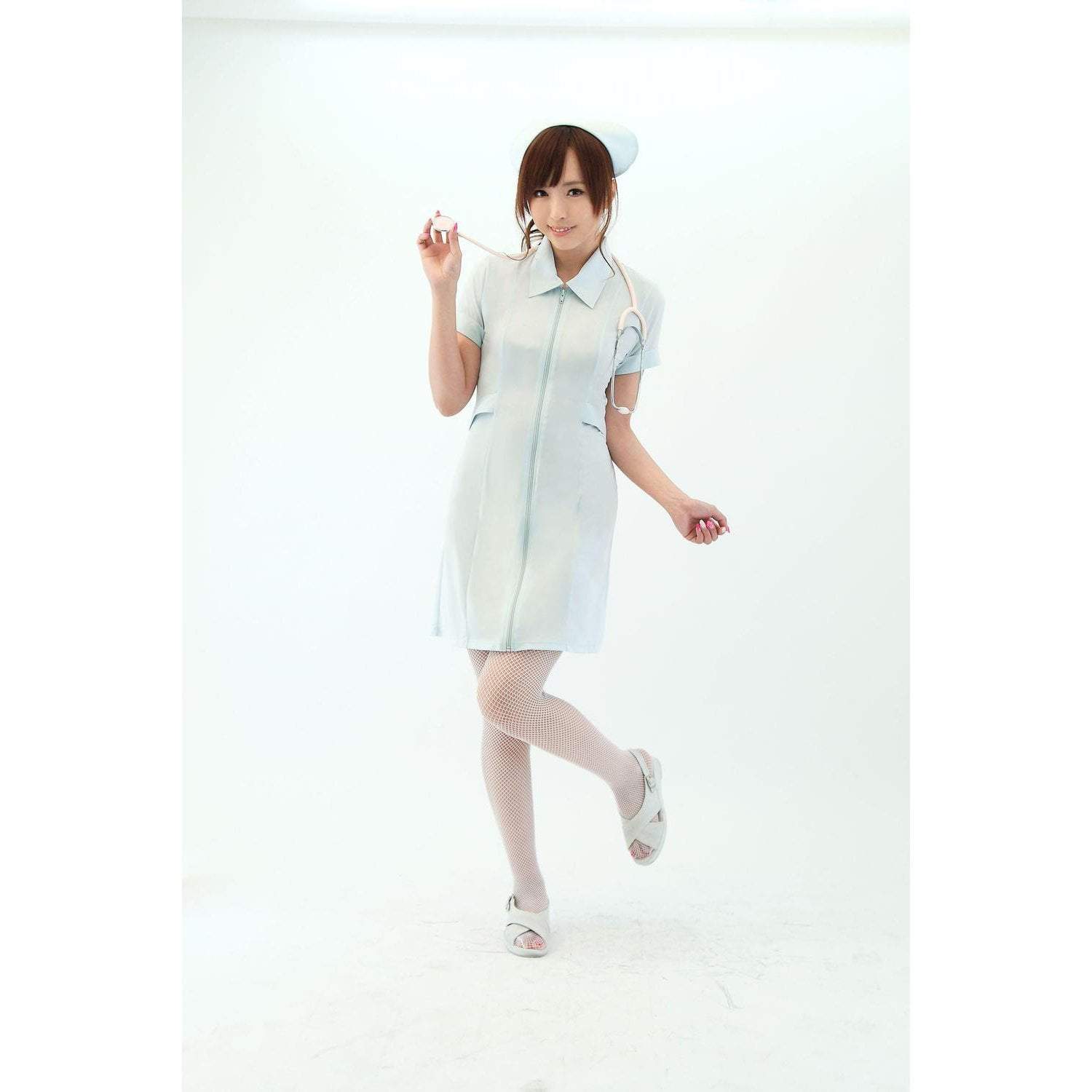 A&T - Healing Angel Nurse Costume (White) Costumes Durio Asia