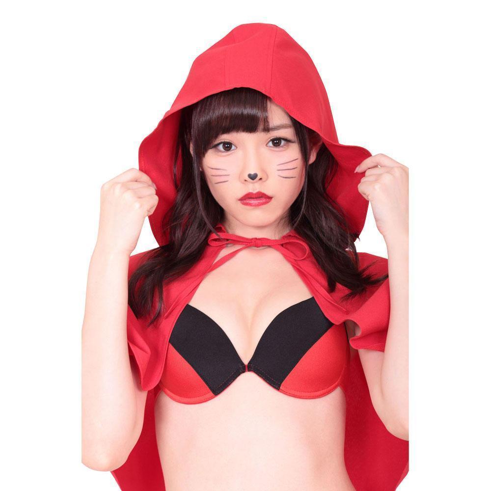 A&T - Red Riding-Hood Bikini Costume (Multi Colour) Costumes