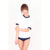 A&T - Sexy Gym Costume Set (White) Costumes