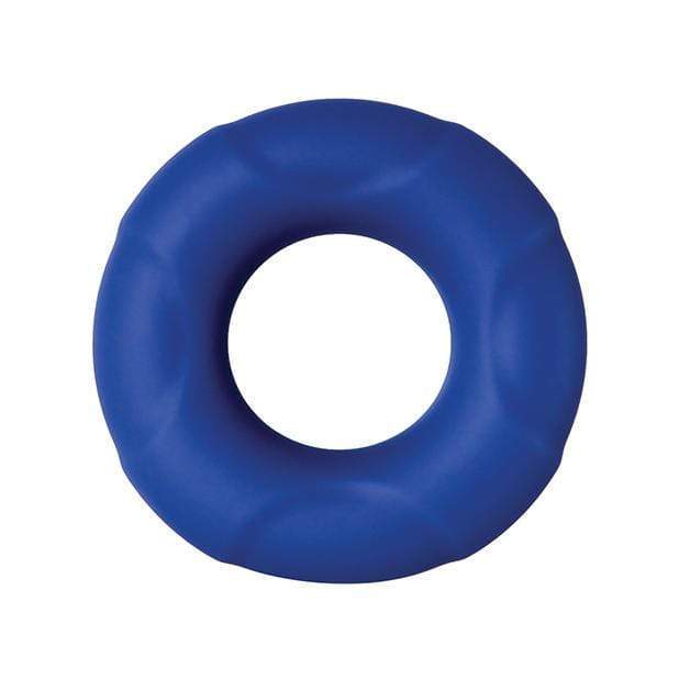 Adam & Eve - Big Man Silicone Cock Ring (Blue) Silicone Cock Ring (Non Vibration) 844477014319 CherryAffairs