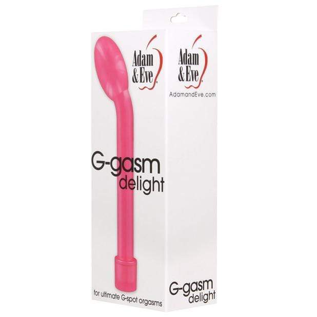 Adam &amp; Eve - G Gasm Delight G Spot Vibrator (Pink) G Spot Dildo (Vibration) Non Rechargeable Durio Asia