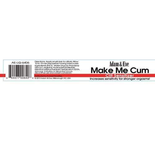 Adam & Eve - Make Me Cum Clit Sensitizer .5oz Arousal Gel 844477006406 CherryAffairs