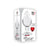 Adam & Eve - Red Heart Gem Glass Anal Plug Glass Anal Plug (Non Vibration) 844477021119 CherryAffairs