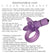 Adam & Eve - Vibrating Clitoral Tongue Cock Ring (Purple) Rubber Cock Ring (Vibration) Non Rechargeable 844477017006 CherryAffairs