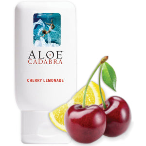 Aloe Cadabra - Organic Lubricant Flavored 2.5 oz (Cherry Lemonade) Lube (Water Based) 826804000189 CherryAffairs