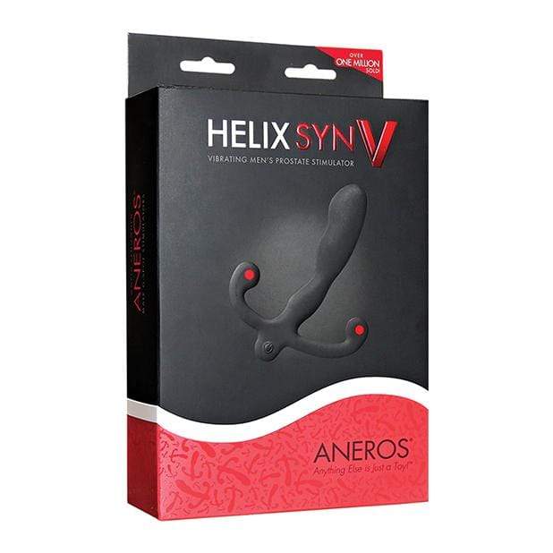 Aneros - Helix Syn Vibrating Prostate Massager (Black) Prostate Massager (Vibration) Rechargeable 860003886762 CherryAffairs