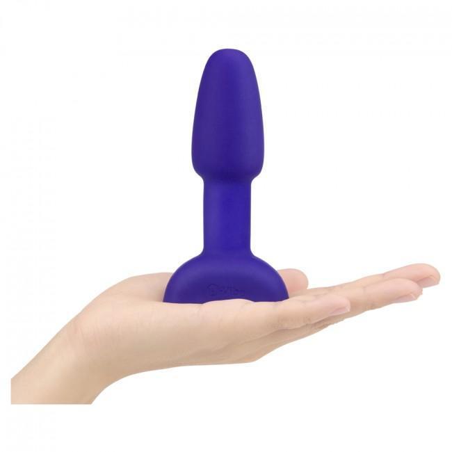 B-Vibe - Rimming Remote Control Vibrating Anal Plug Petite (Purple) Remote Control Anal Plug (Vibration) Rechargeable Singapore