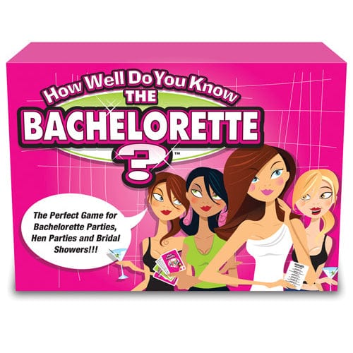 Ball and Chain - How Well Do You Know The Bachelorette Bride Party Trivia Card Game Bachelorette Party Novelties 176554005331 CherryAffairs