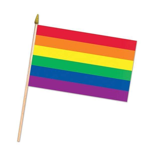 Beistle - Rainbow Pride Party Fabric Flag (Multi Colour) Party Novelties Durio Asia