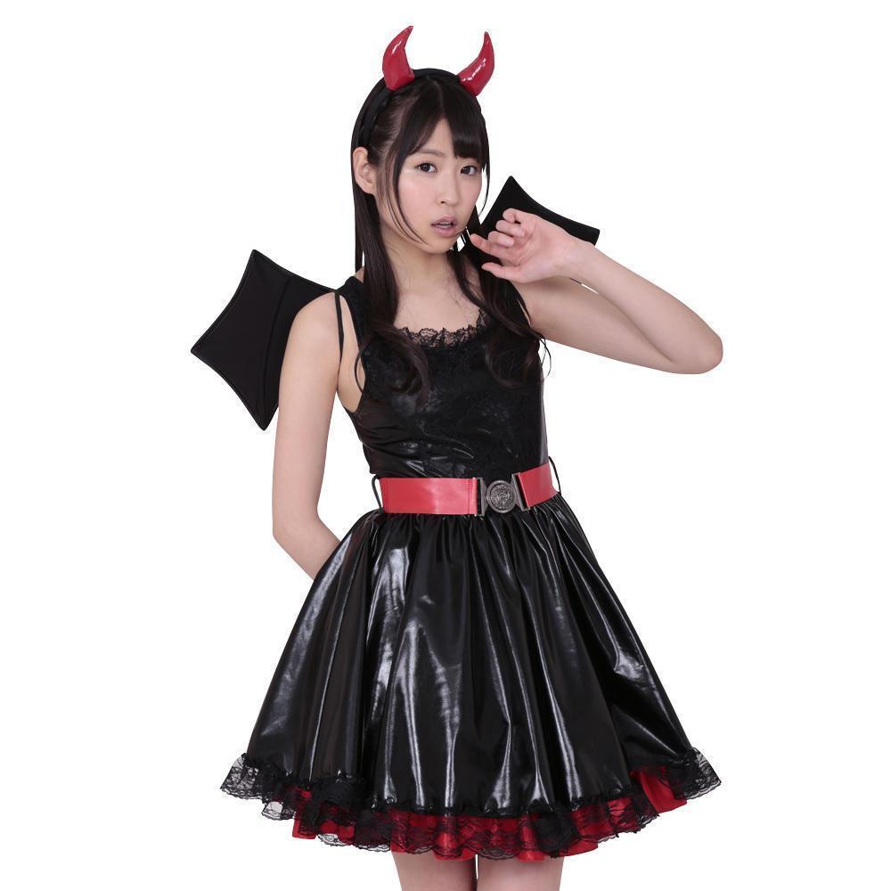 BeWith - Angel Girl in Devildom Costume (Black) Costumes