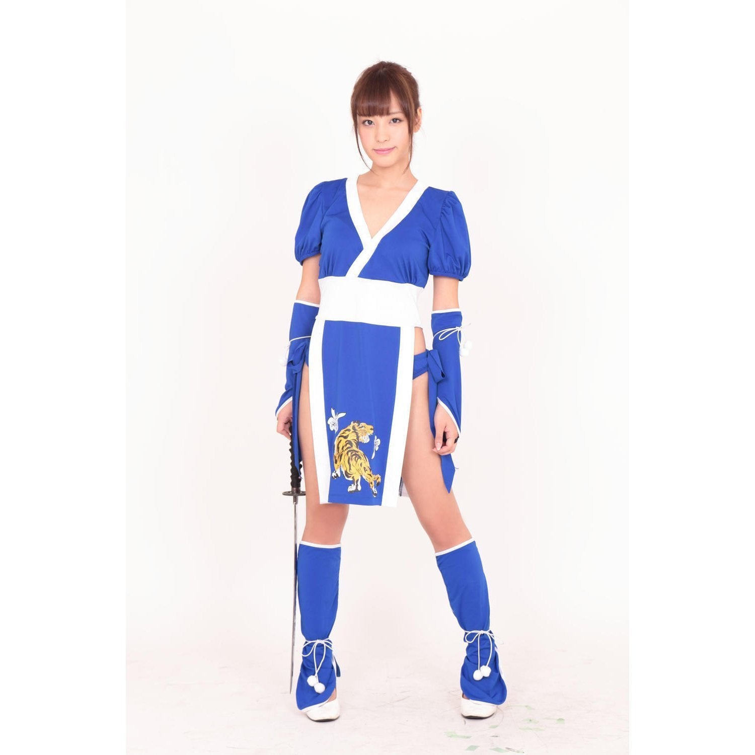 BeWith - Blue Dragon Kungfu Costume (Blue) Costumes Durio Asia