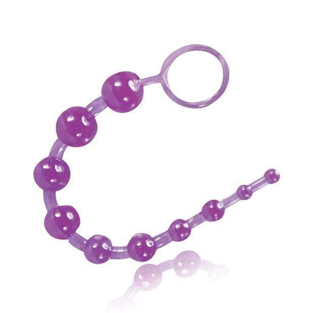 Blush Novelties - B Yours Basic Anal Beads (Purple) Anal Beads (Non Vibration) 735380231712 CherryAffairs