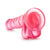 Blush Novelties - B Yours Sweet n Hard 4 Realistic Dildo with Balls 7" (Pink) Realistic Dildo with suction cup (Non Vibration) 622622375 CherryAffairs