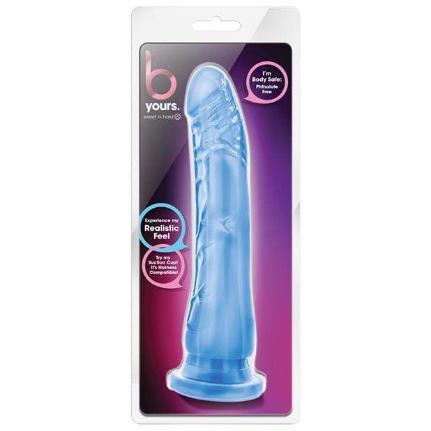 Blush Novelties - B Yours Sweet n Hard 6 8.5&quot;(Blue) Realistic Dildo with suction cup (Non Vibration) Durio Asia