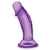 Blush Novelties - B Yours Sweet n Small Dildo with Suction Cup 4" (Purple) Non Realistic Dildo with suction cup (Non Vibration)
