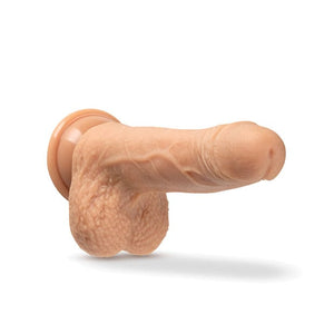 Blush Novelties - Dr Skin Silicone Dr Grey Thrusting Realistic Dildo with Balls 7" (Beige) Realistic Dildo with suction cup (Vibration) Rechargeable 622620496 CherryAffairs