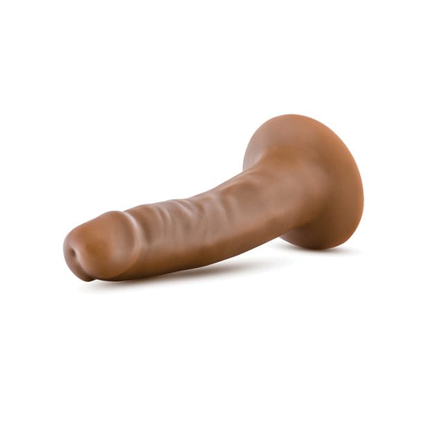 Blush Novelties - Dr Skin Silicone Dr Lucas Realistic Dildo with Balls 5.5" (Mocha) Realistic Dildo with suction cup (Non Vibration) CherryAffairs