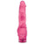 Blush Novelties - Glow Dicks The Banger Vibrating Dildo 9" (Pink) Non Realistic Dildo w/o suction cup (Vibration) Non Rechargeable
