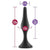 Blush Novelties - Luxe Beginner Anal Plug Small (Black) Anal Plug (Non Vibration) 819835022824 CherryAffairs